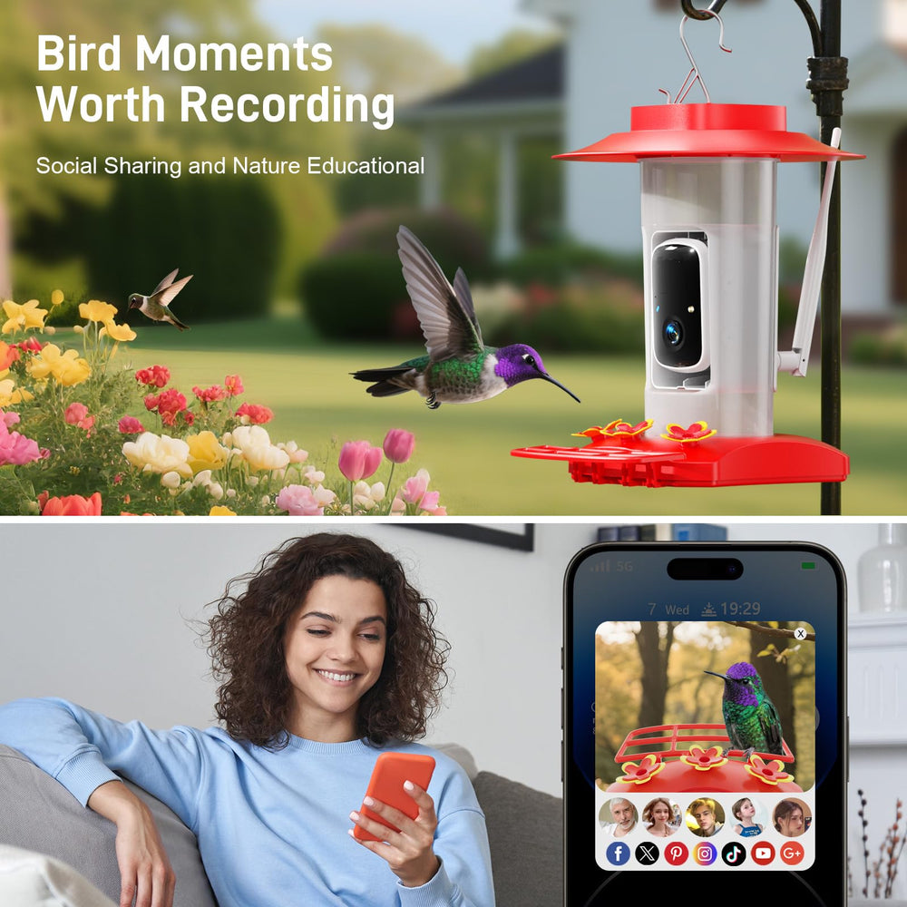 SV3C Vicohome app live view on phone, instant alerts and playback