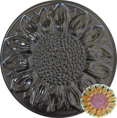 SvitMolds front view showing sunflower mold and clear petal detail benefit durable casting