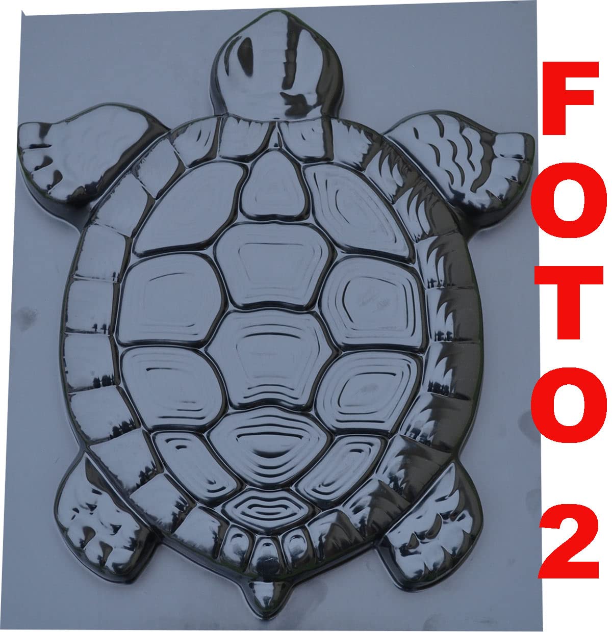 SvitMolds turtle mold cavity detail showing texture for crisp decorative results