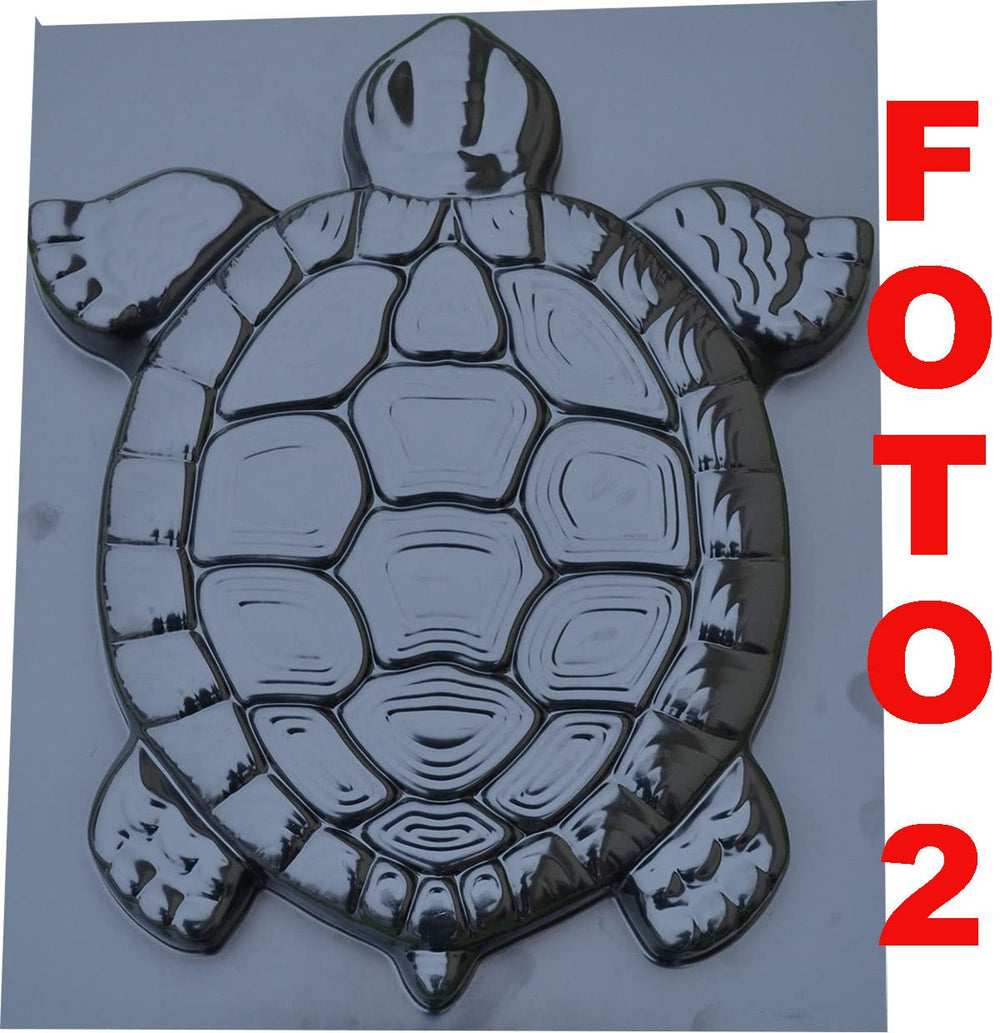 SvitMolds turtle mold cavity detail showing texture for crisp decorative results