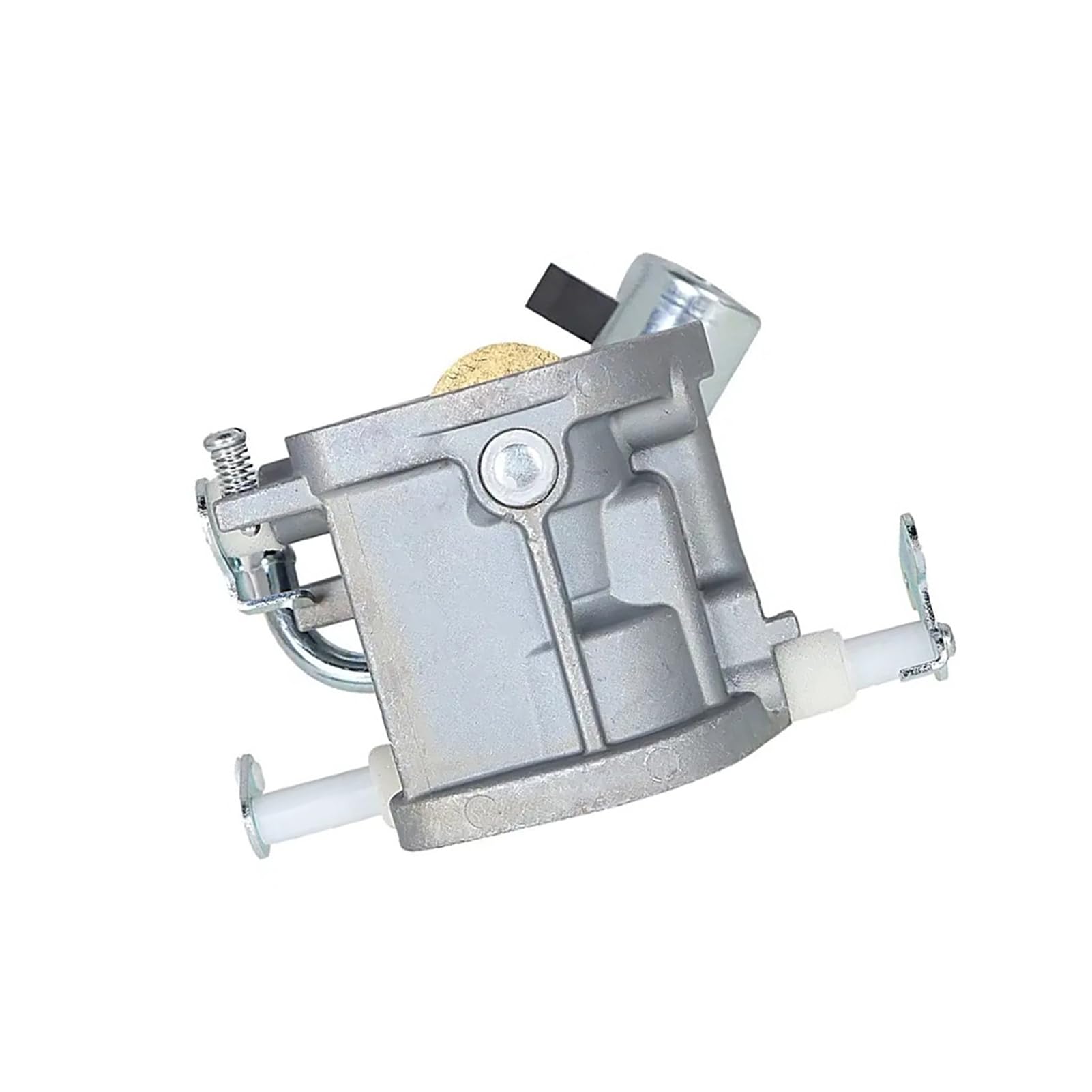 SVKCAR carburetor beside ruler showing dimensions for quick compatibility check