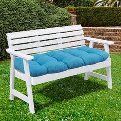 Sweet Home Collection teal front view cushion showing plush comfort and inviting color