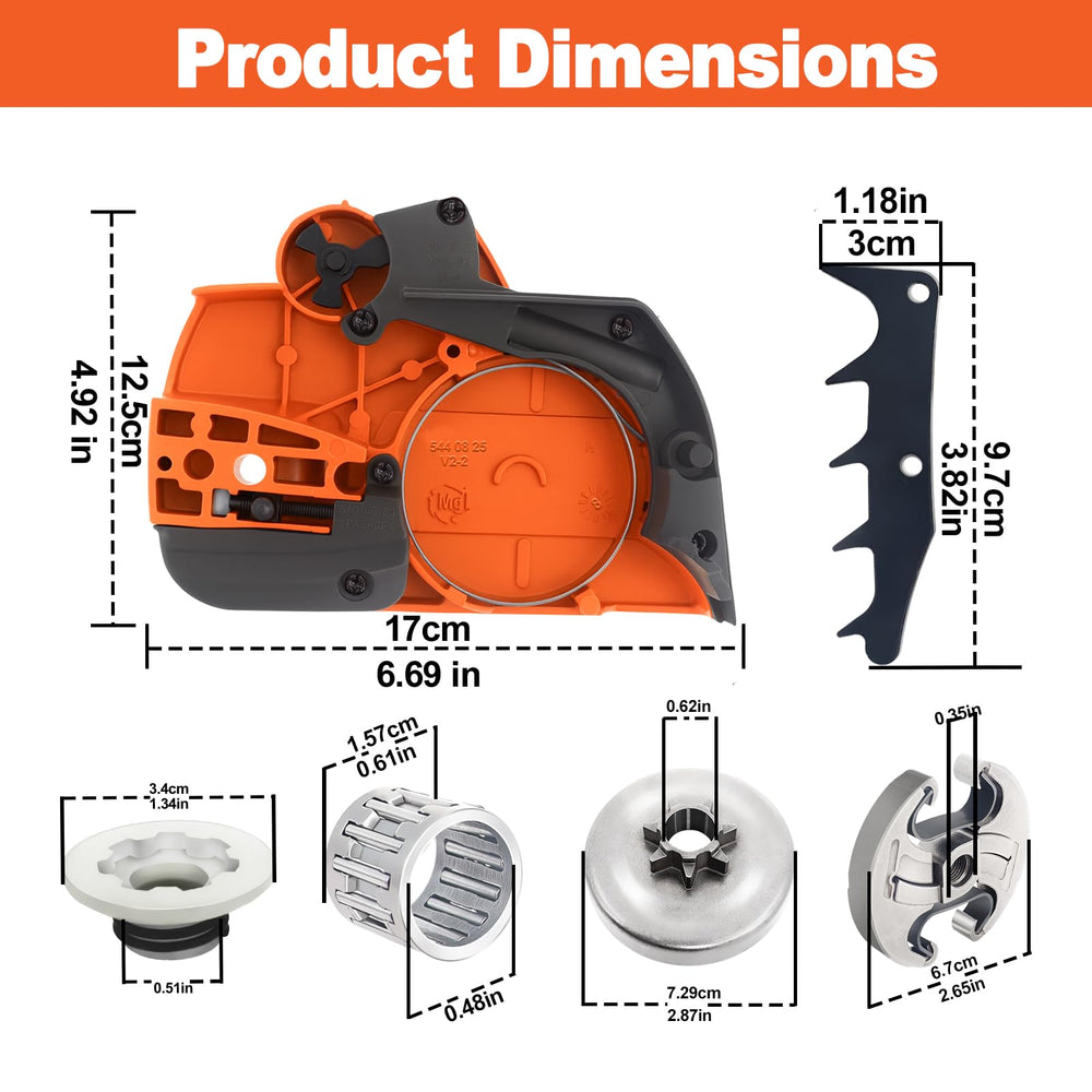Swess .325 7T clutch drum close-up highlighting precise teeth for reliable drive engagement