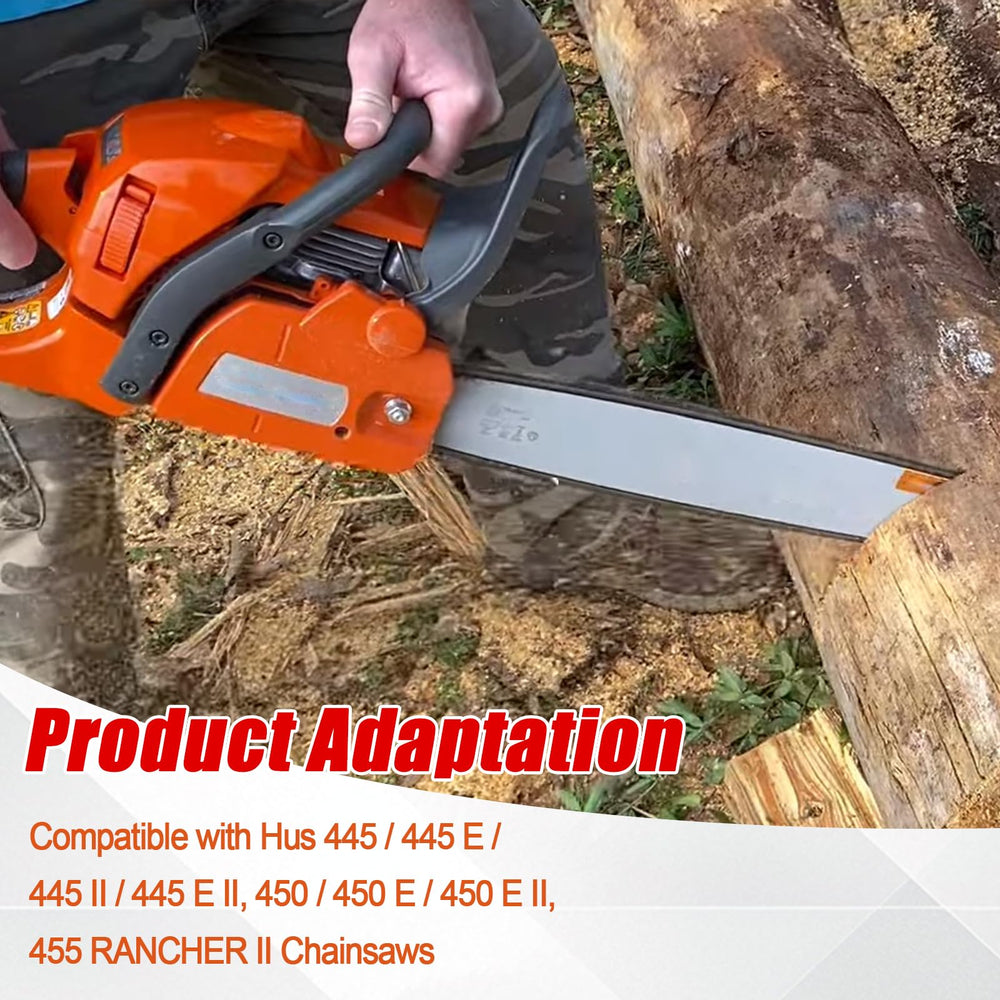 Swess felling dog spike mounted demonstrating restored grip and safer cutting control