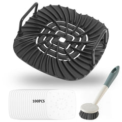 Swess grill grate front view showing fit and size, improves cooking consistency