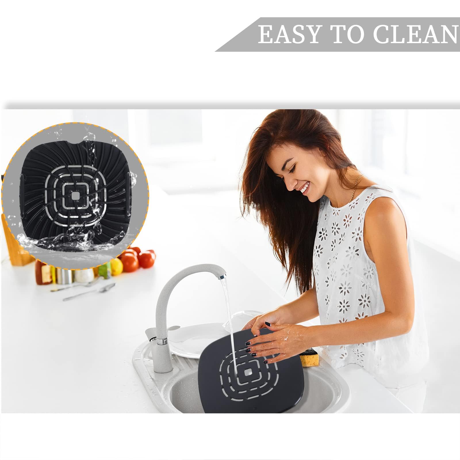 Swess grill grate with cooked steak, produces clear sear marks and flavor