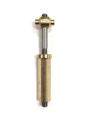 Swimables clamp assembly front view showing replacement knob and nut, quick fix benefit