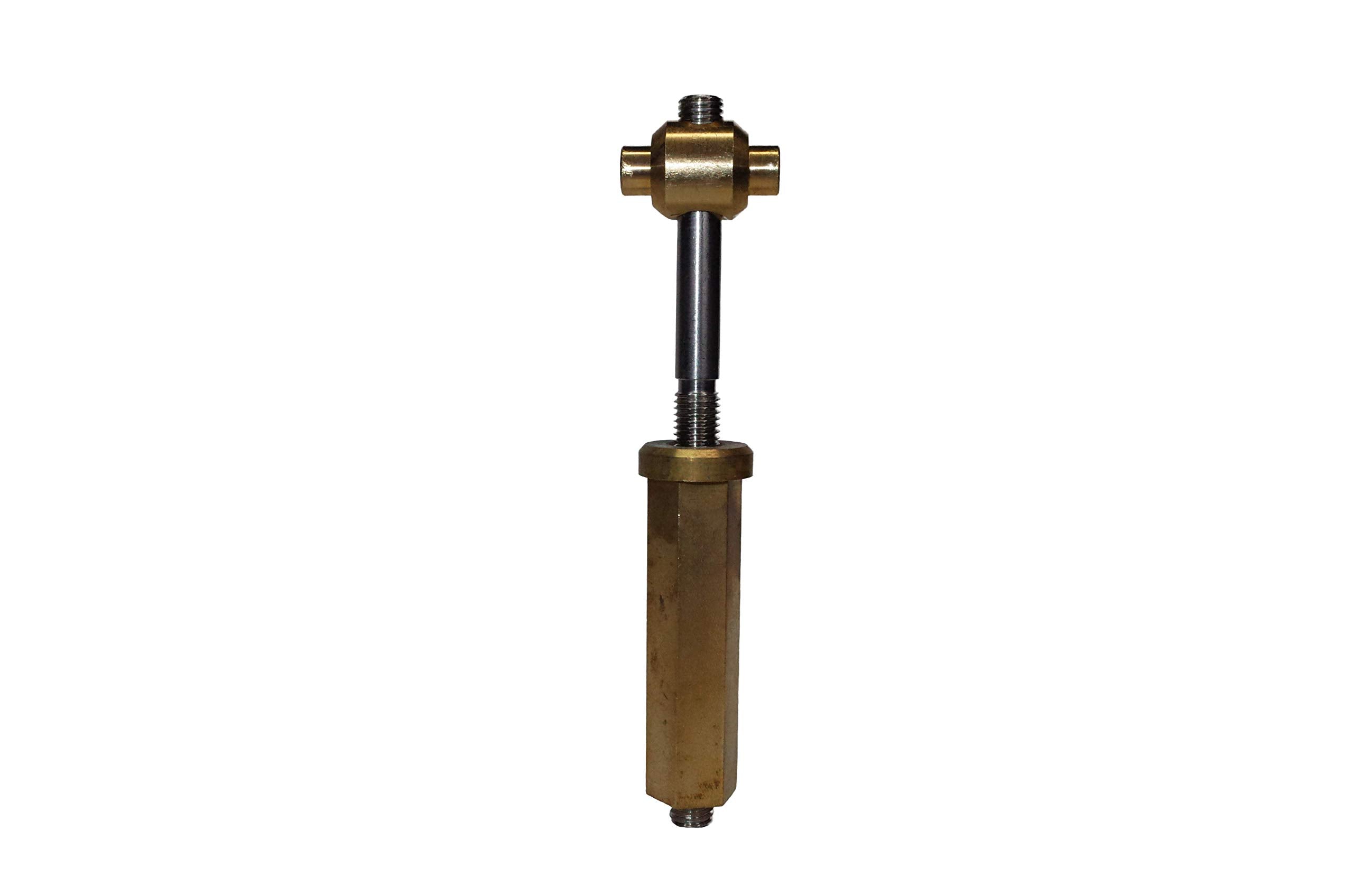 Swimables parts beside 9/16-inch wrench showing size and simple DIY installation benefit