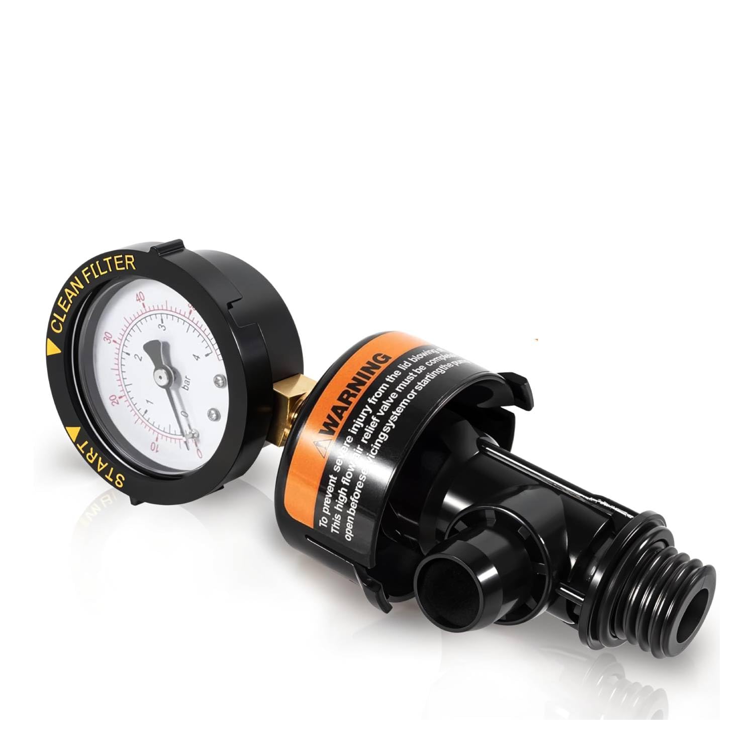 Swimables valve front profile showing clean replacement fit and reliability