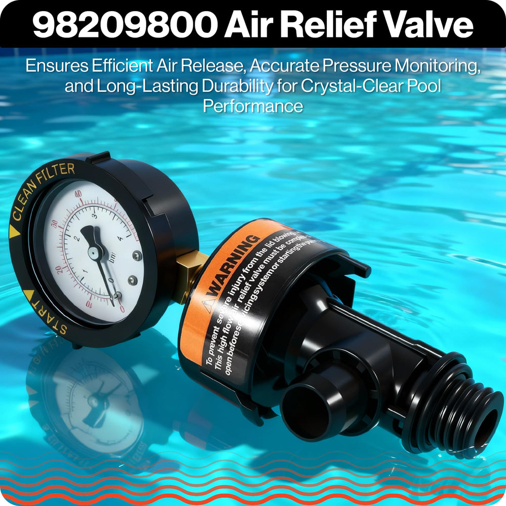 Swimables valve gauge closeup providing clear pressure readings for safety