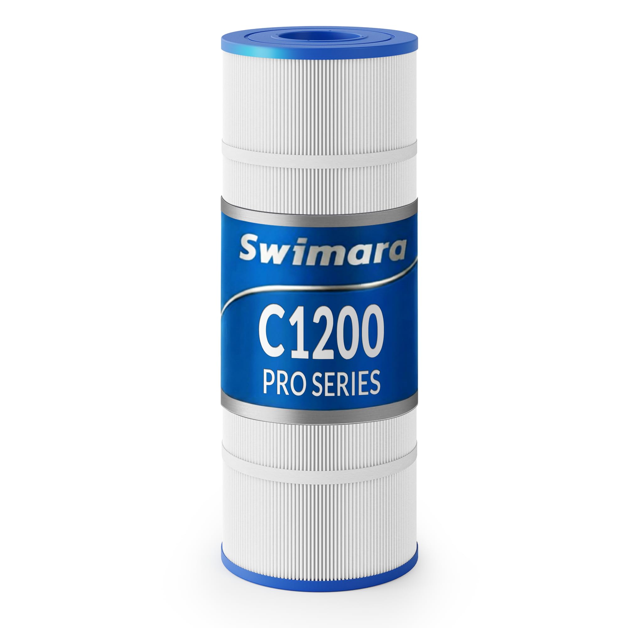 Swimara front view of replacement cartridge showing fit and clean design benefit