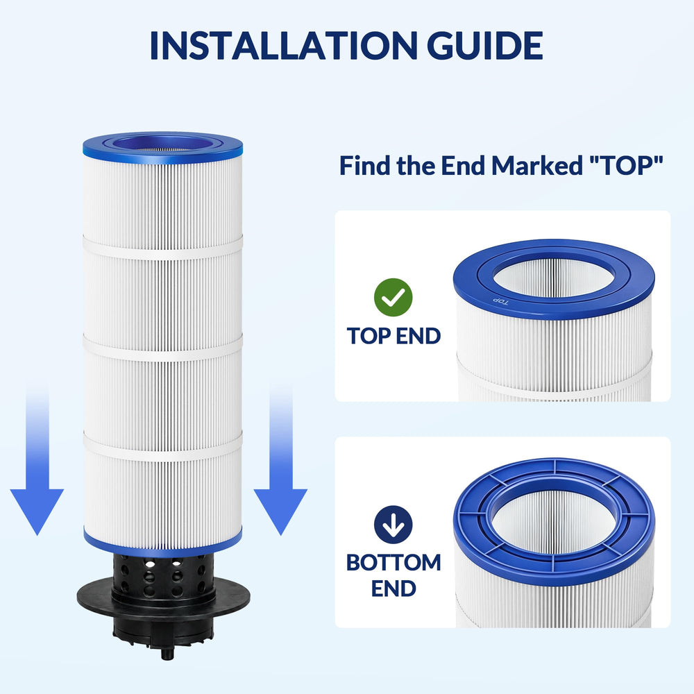 Swimara molded PU end cap detail showing solid seal and long-lasting connection