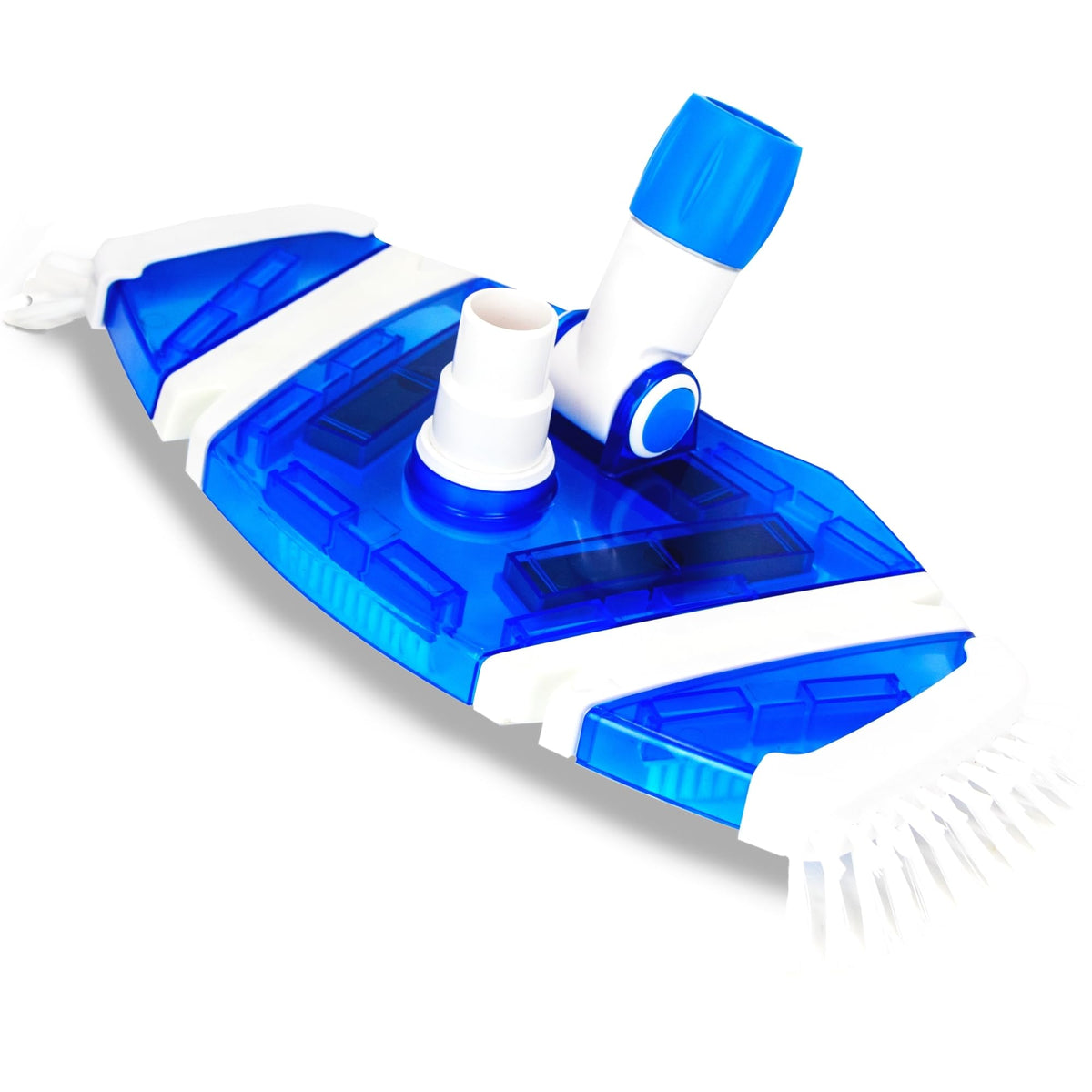 Swimline front view showing butterfly-shaped head and large cleaning surface
