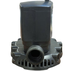 Swimline pump front view showing compact design and quick setup benefit