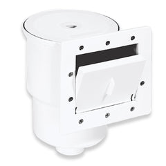 Swimline front faceplate showing neat mounting and tidy appearance benefit