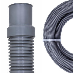 Swimline front view of hose showing full 9-foot length and durable build for reliable connections