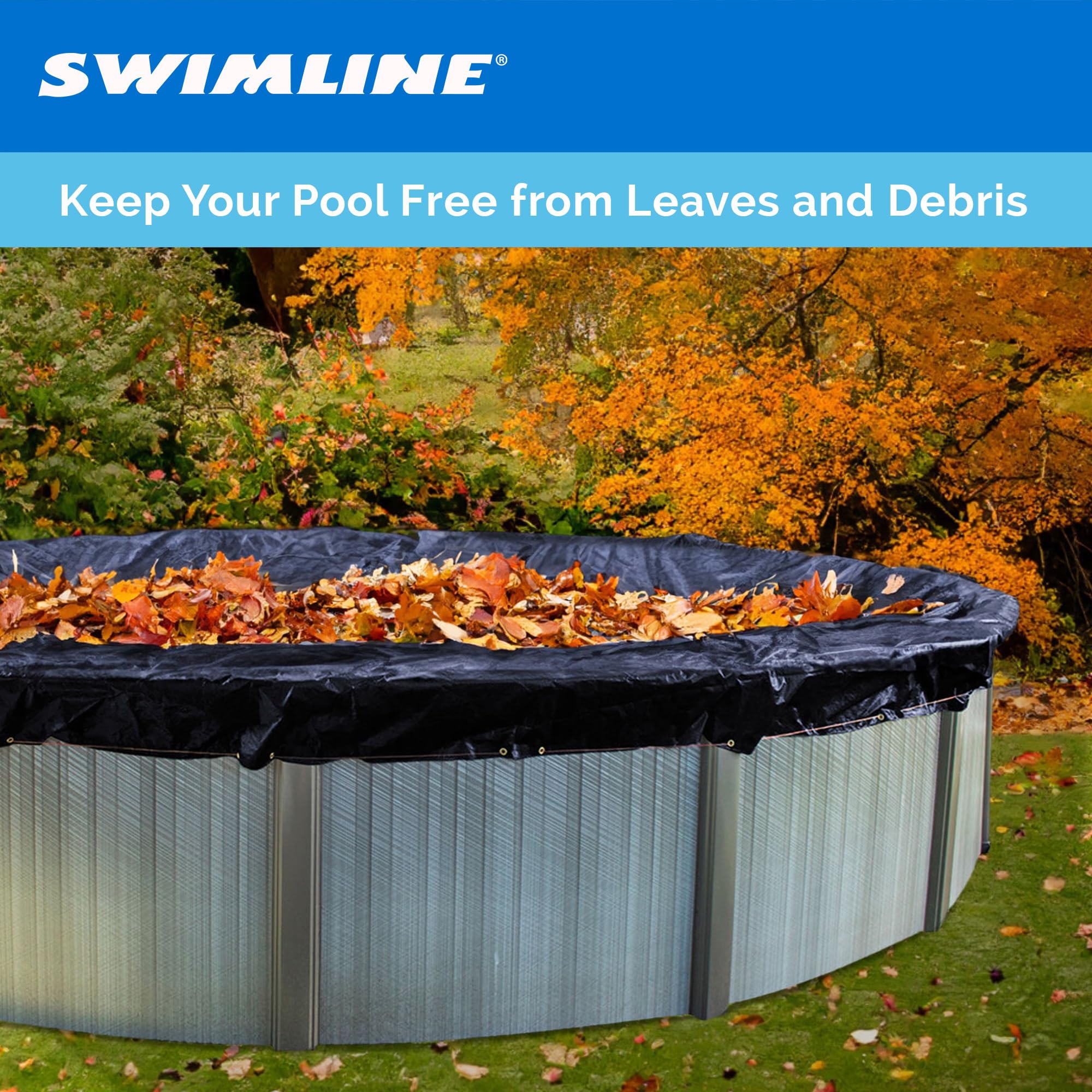 Swimline HydroTools winch and cable detail demonstrating secure tensioning and simple setup