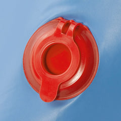 Swimline air pillow installed under pool cover demonstrating runoff benefit