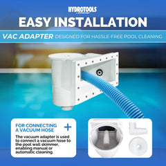 Swimline top basket access open for quick debris removal and maintenance