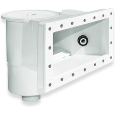 Swimline front view of skimmer showing clean design and easy access