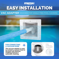 Swimline snap-in weir detail illustrating easy maintenance and consistent skimming