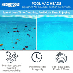 Swimline weighted base closeup highlighting quick sink and stable floor contact
