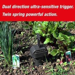 SWISSINNO SuperCat PRO close-up of dual-trigger mechanism for improved capture reliability
