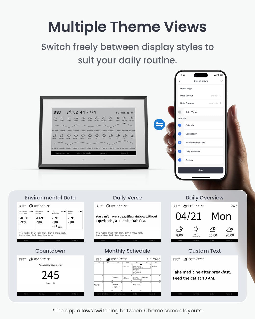 SwitchBot USB-C charging port view showing easy power and long battery life