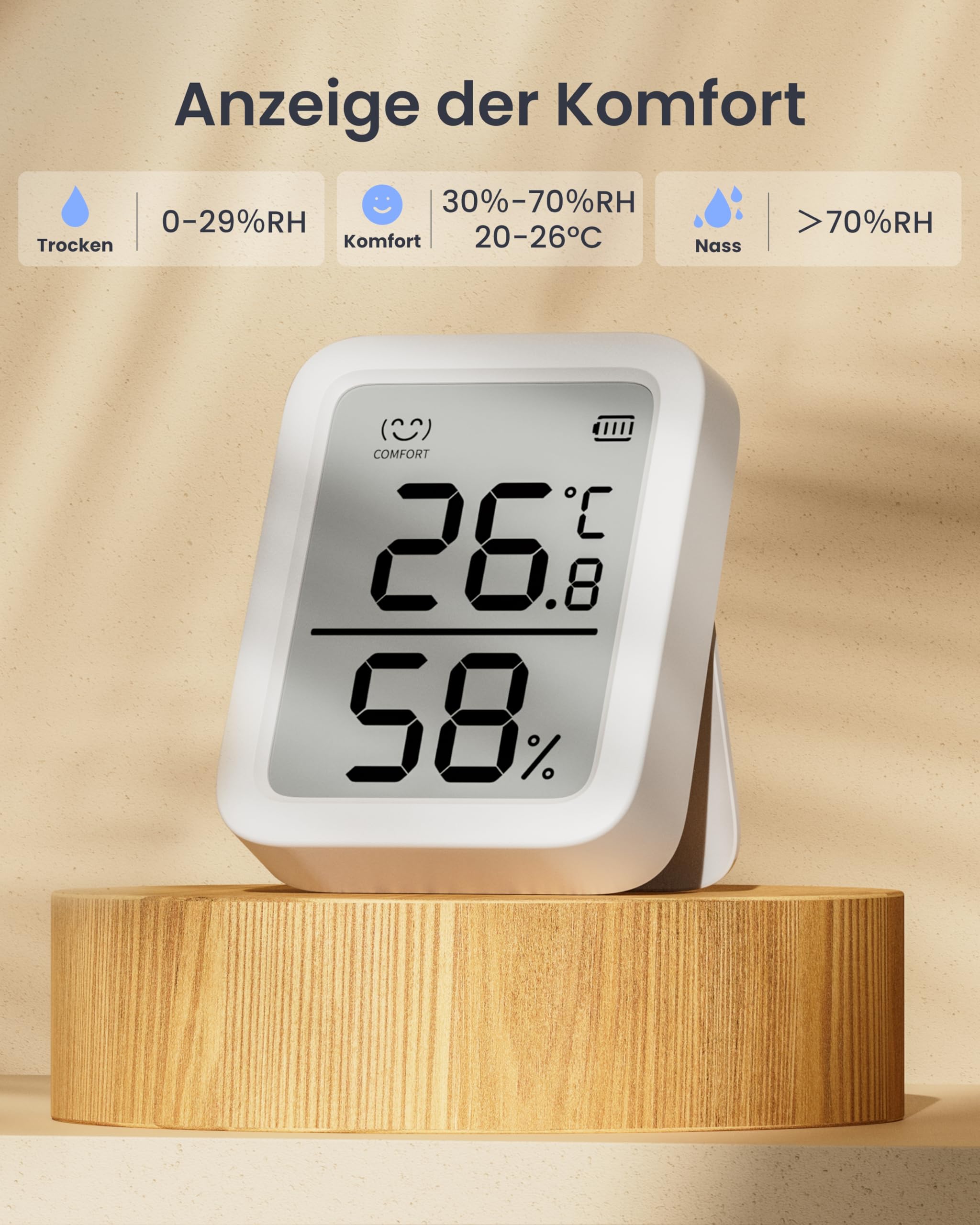 SwitchBot Hub Mini beside Meter Plus illustrating remote alerts and extended cloud storage benefits