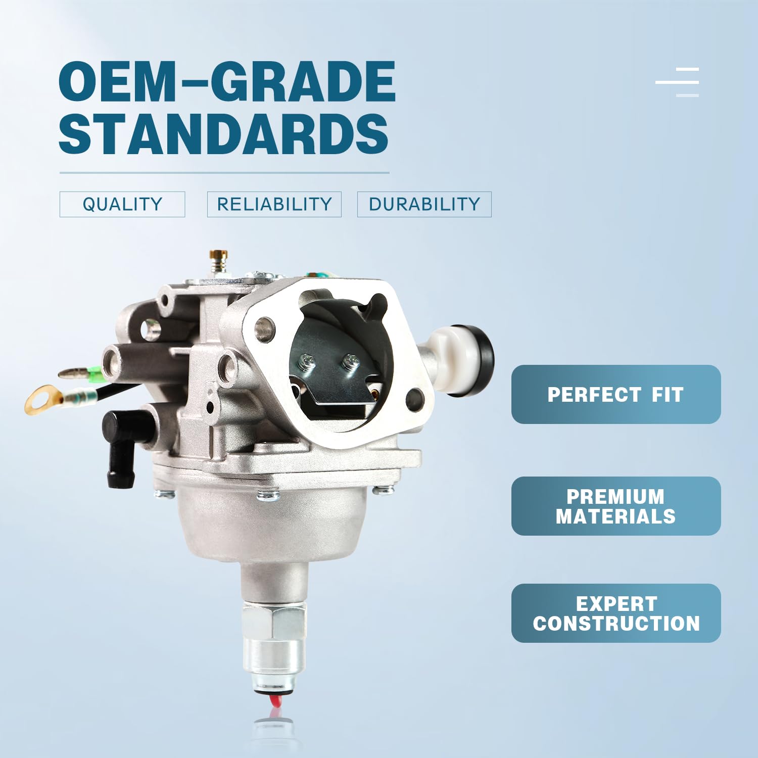 sworwin carburetor side detail highlighting durable construction and reliability