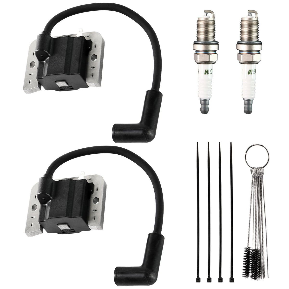 sworwin front packaging showing two ignition coils and benefit quick replacement