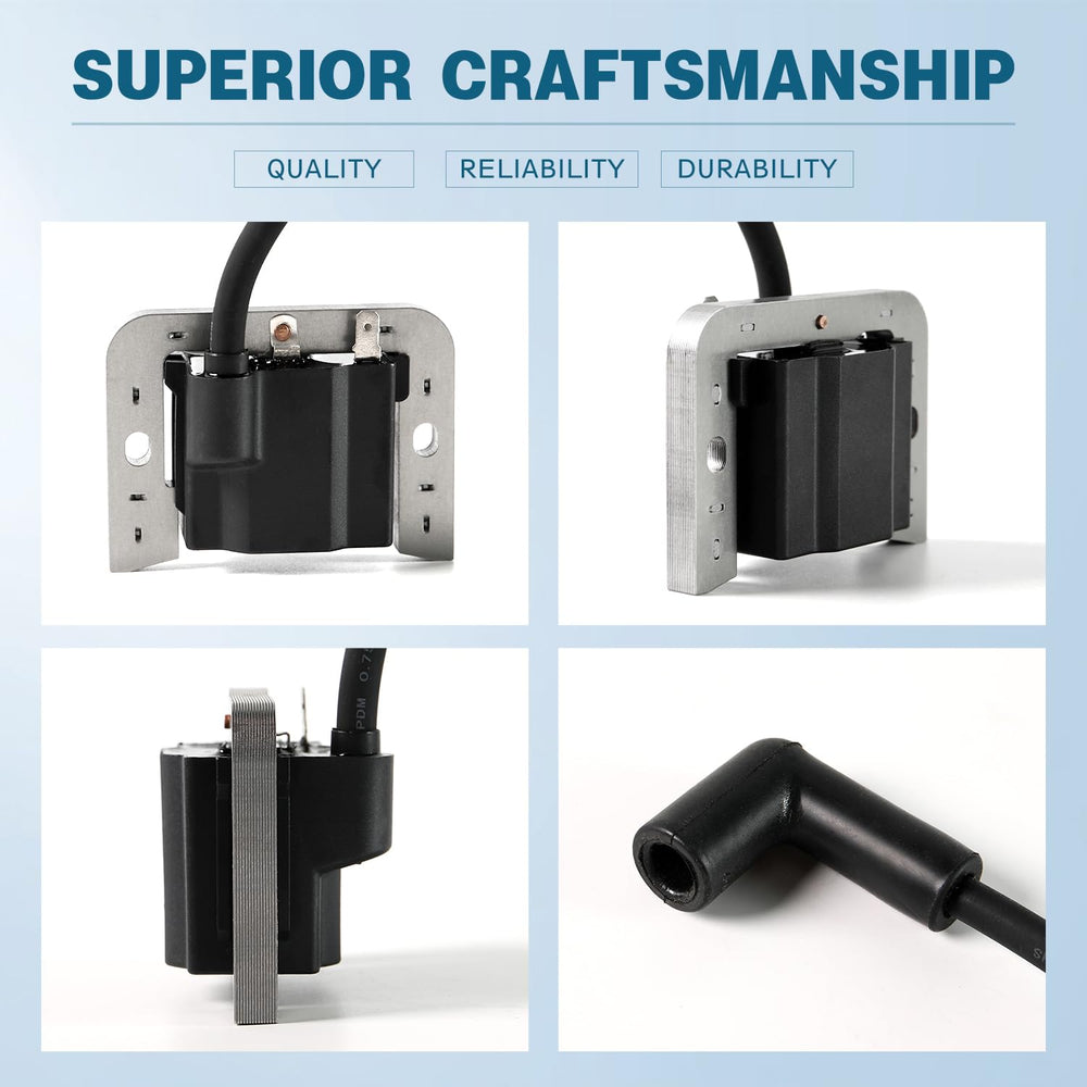 sworwin ignition coil installed on Kohler engine showing simple fitment benefit