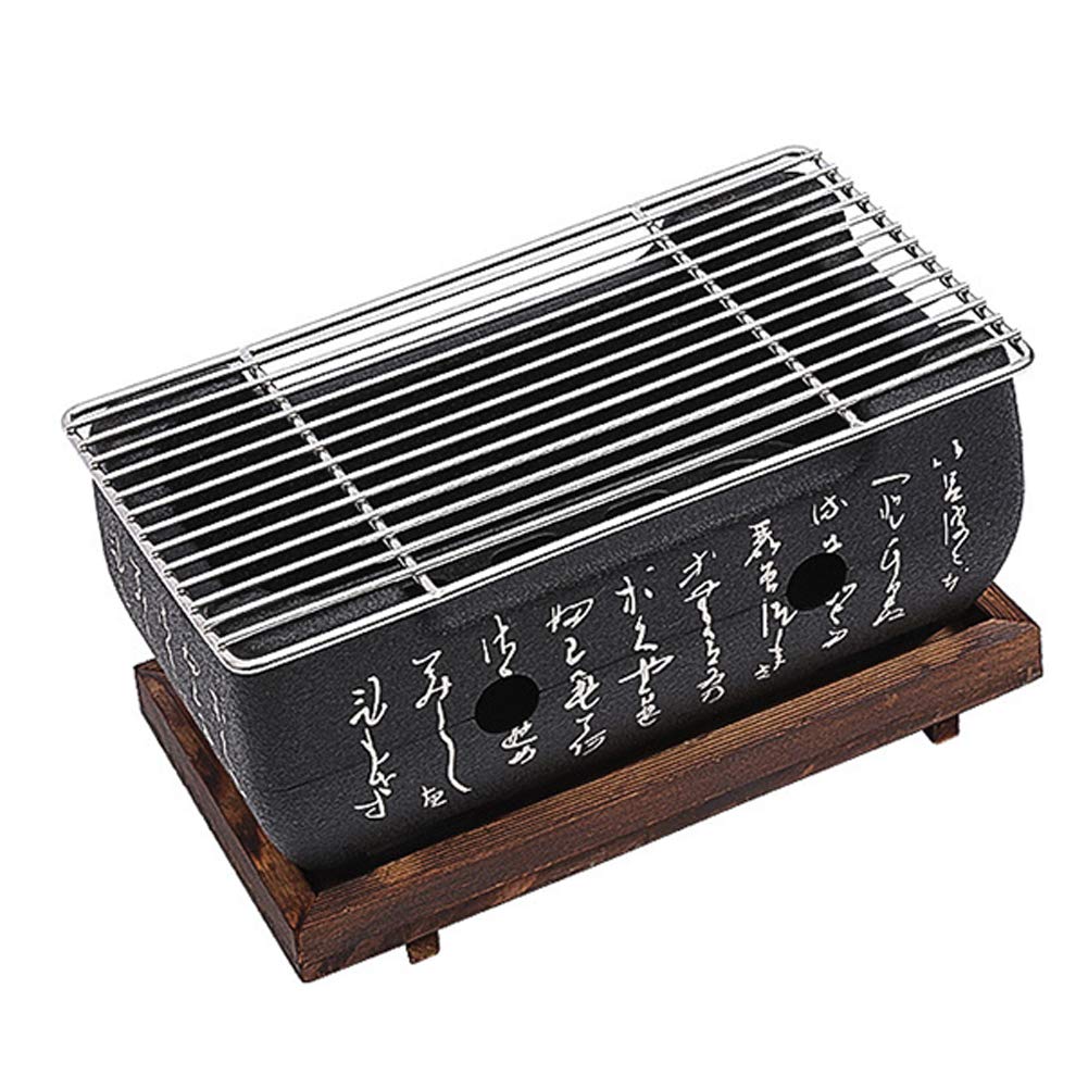 SXMFFHCG front view compact grill showing sturdy metal and portability benefit