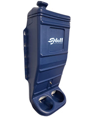 Sydell feeder front view showing durable trough and low-waste design