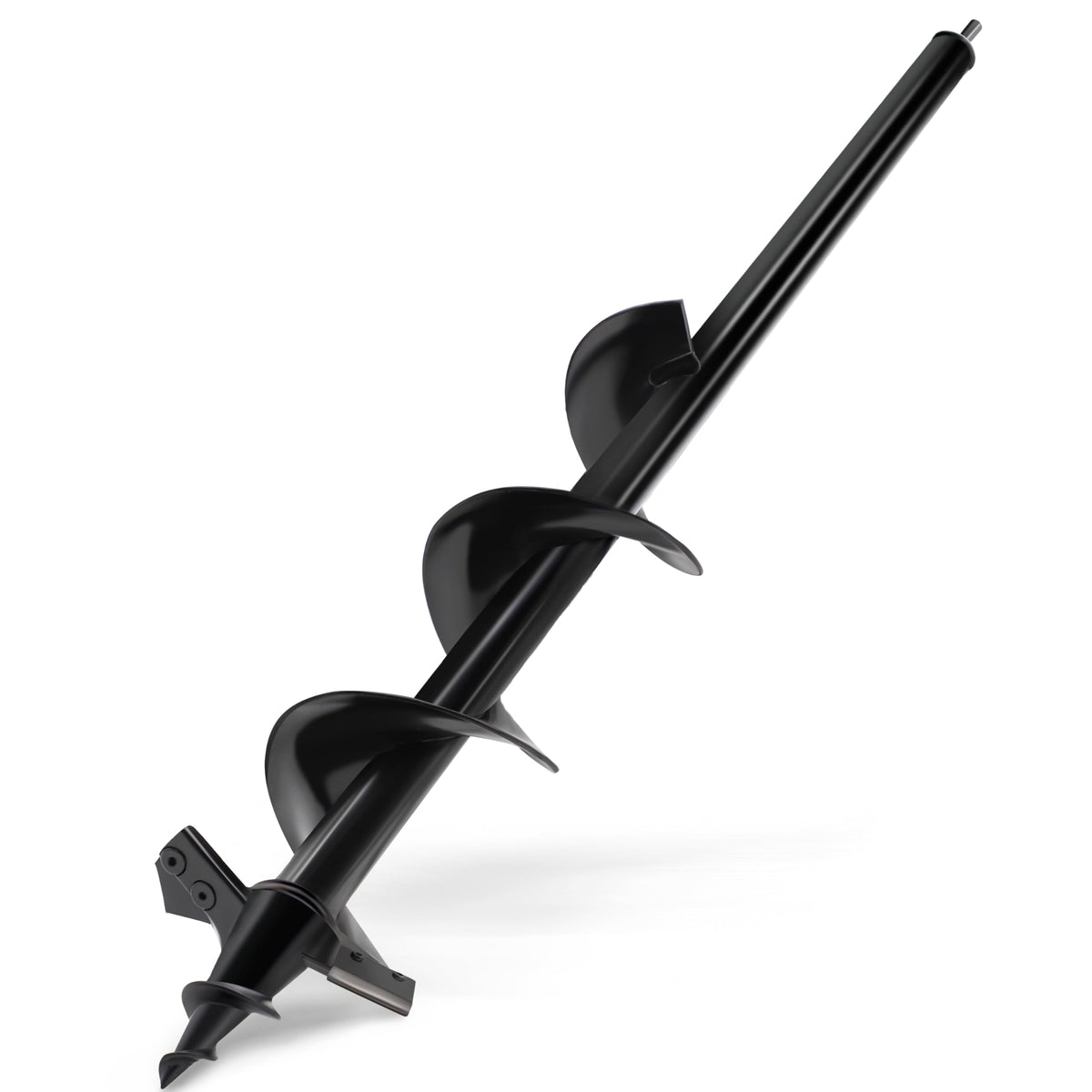 SYITCUN auger front view showing 4x24 inch blade and robust construction for faster planting