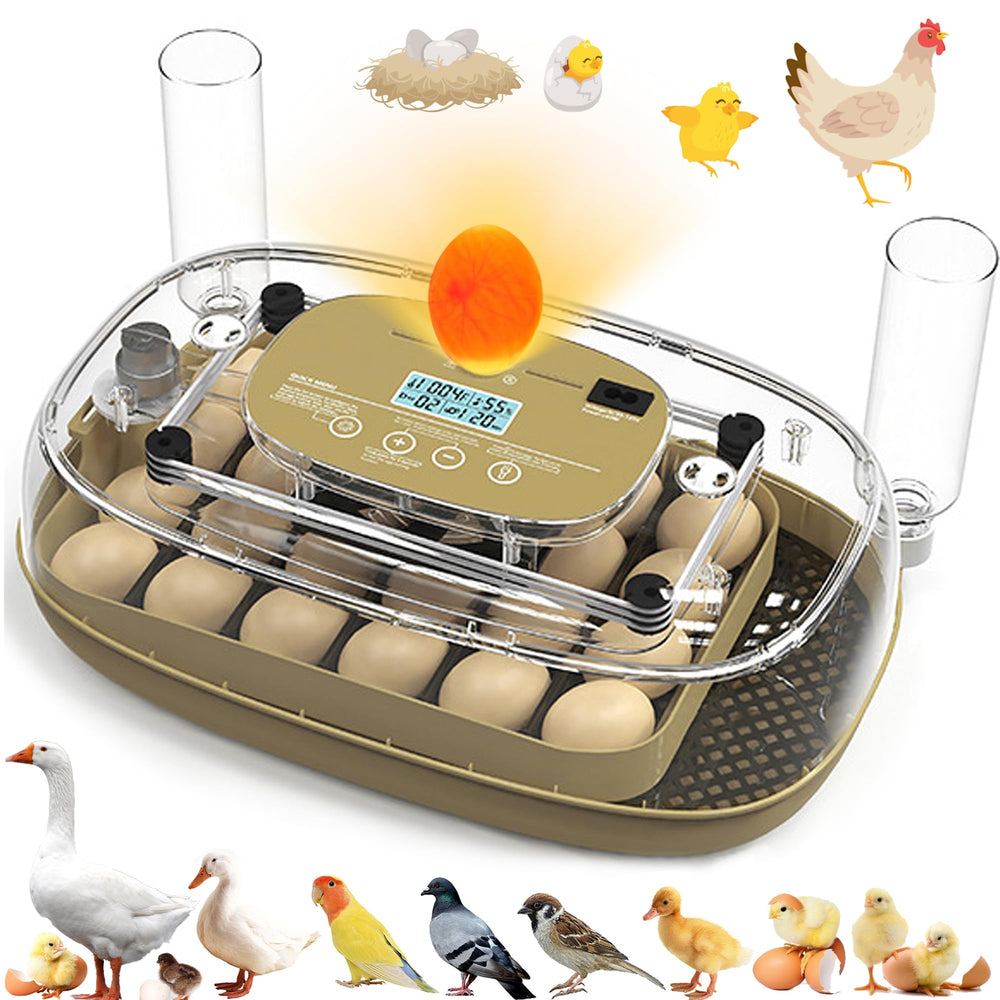 Syluris incubator front view showing compact design and capacity benefit