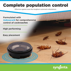 Syngenta Advion bait gel texture close-up showing palatable formula to attract roaches