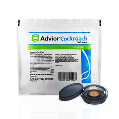 Syngenta Advion front packaging showing 12-count bag for convenient storage