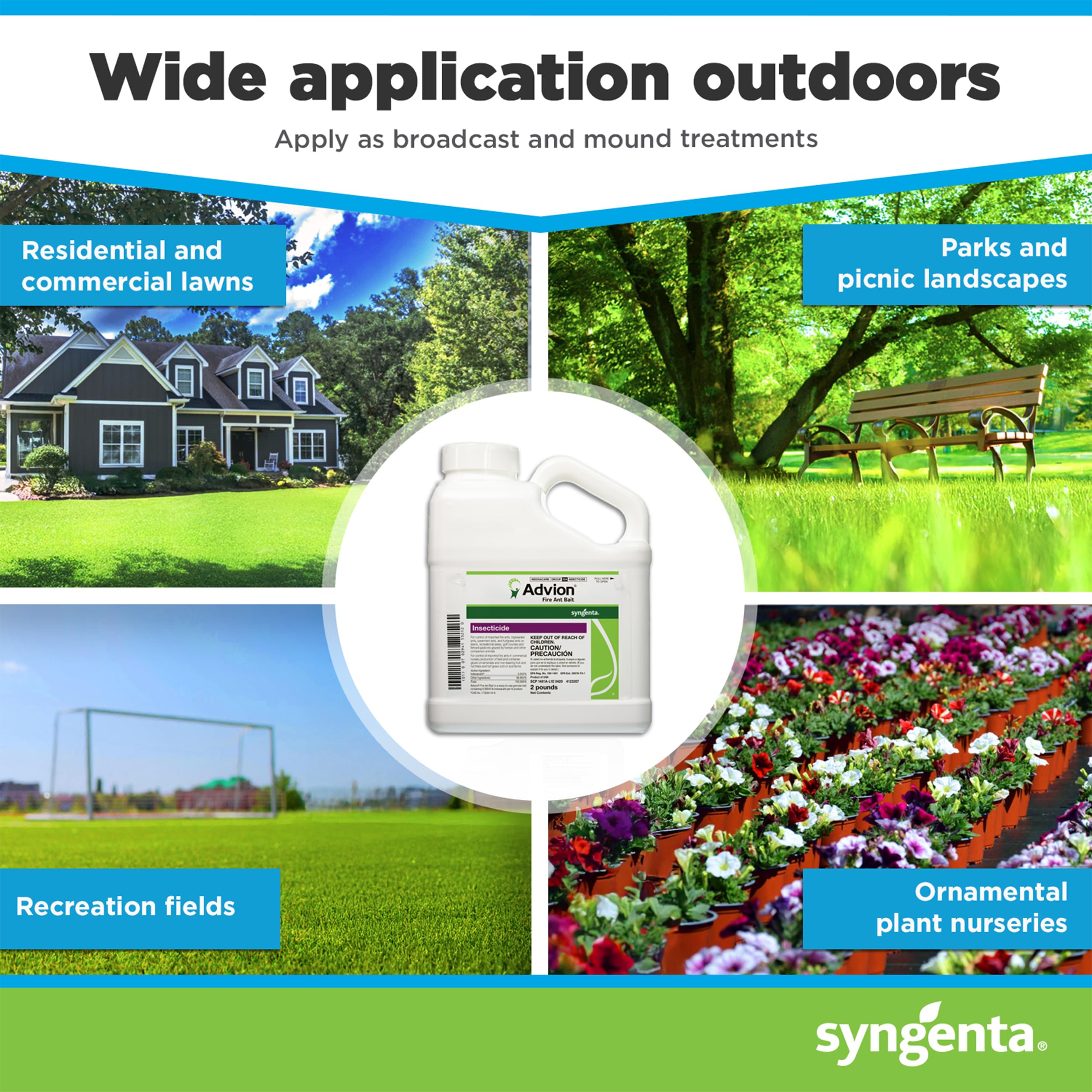 Syngenta Advion etiqueta con instrucciones, uso seguro y correcto