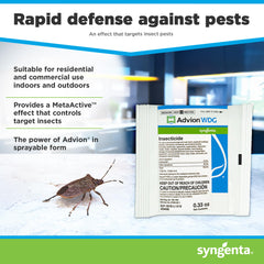 Syngenta Advion close-up of water-dispersible granules showing easy dissolution benefit