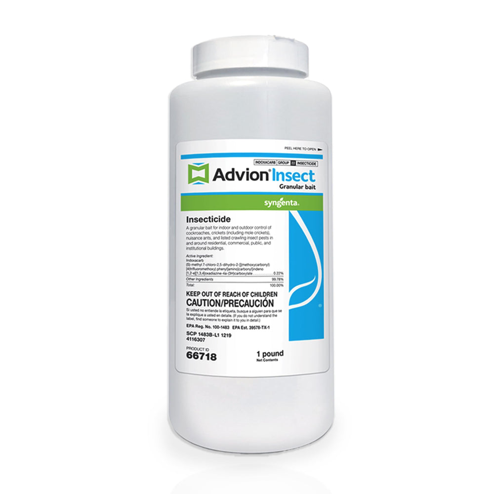 Syngenta Advion shaker bottle front showing clear labeling and ready-to-use convenience