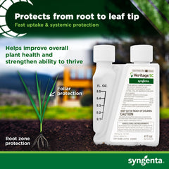 Syngenta Heritage SC being poured to show suspension concentrate texture and simple mixing