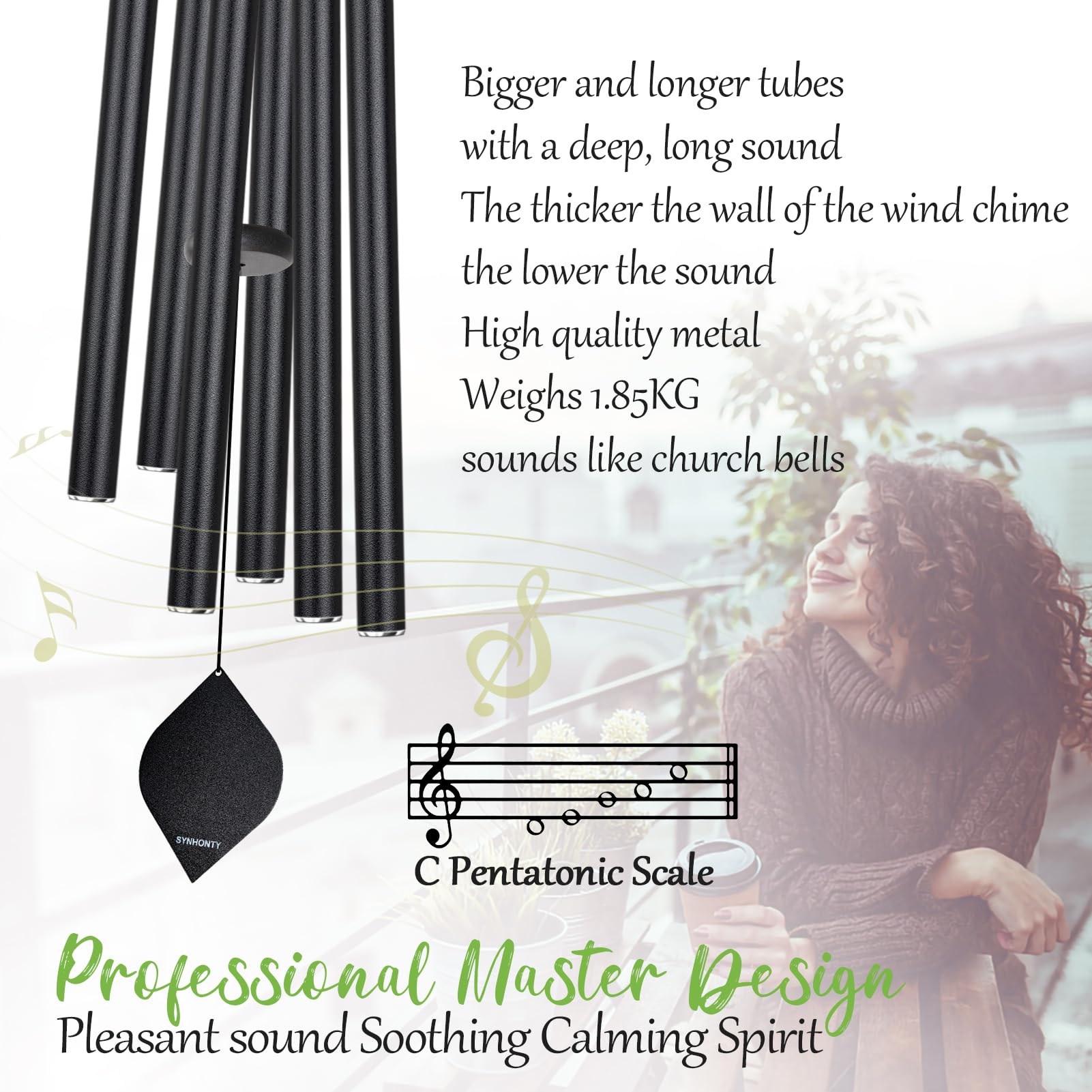 Synhonty wind catcher blank area ready for personalization and sentimental gifting