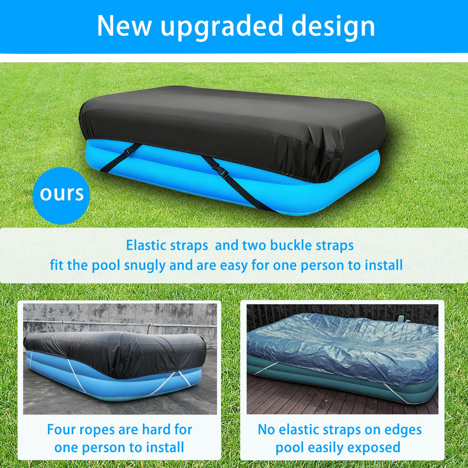 SYPGIHNA folded cover compact for storage and easy seasonal use