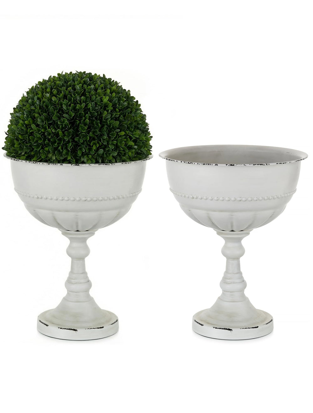 Sziqiqi pair flanking entryway styling creating symmetrical, welcoming curb appeal