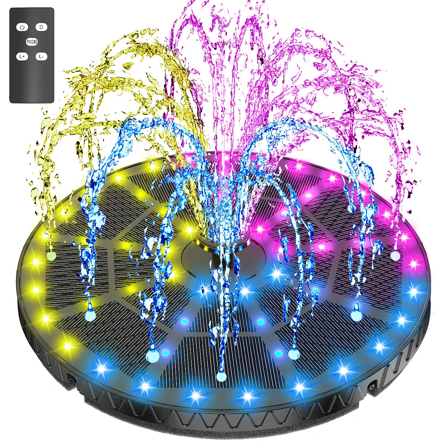 SZMP front view of fountain showing compact design and benefits of easy placement