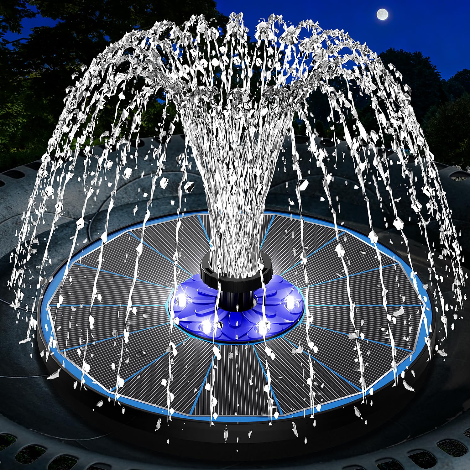 SZMP size comparison in bird bath showing compact fit and scale