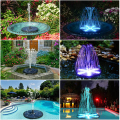 SZMP display of seven nozzle options for adjustable water spray patterns
