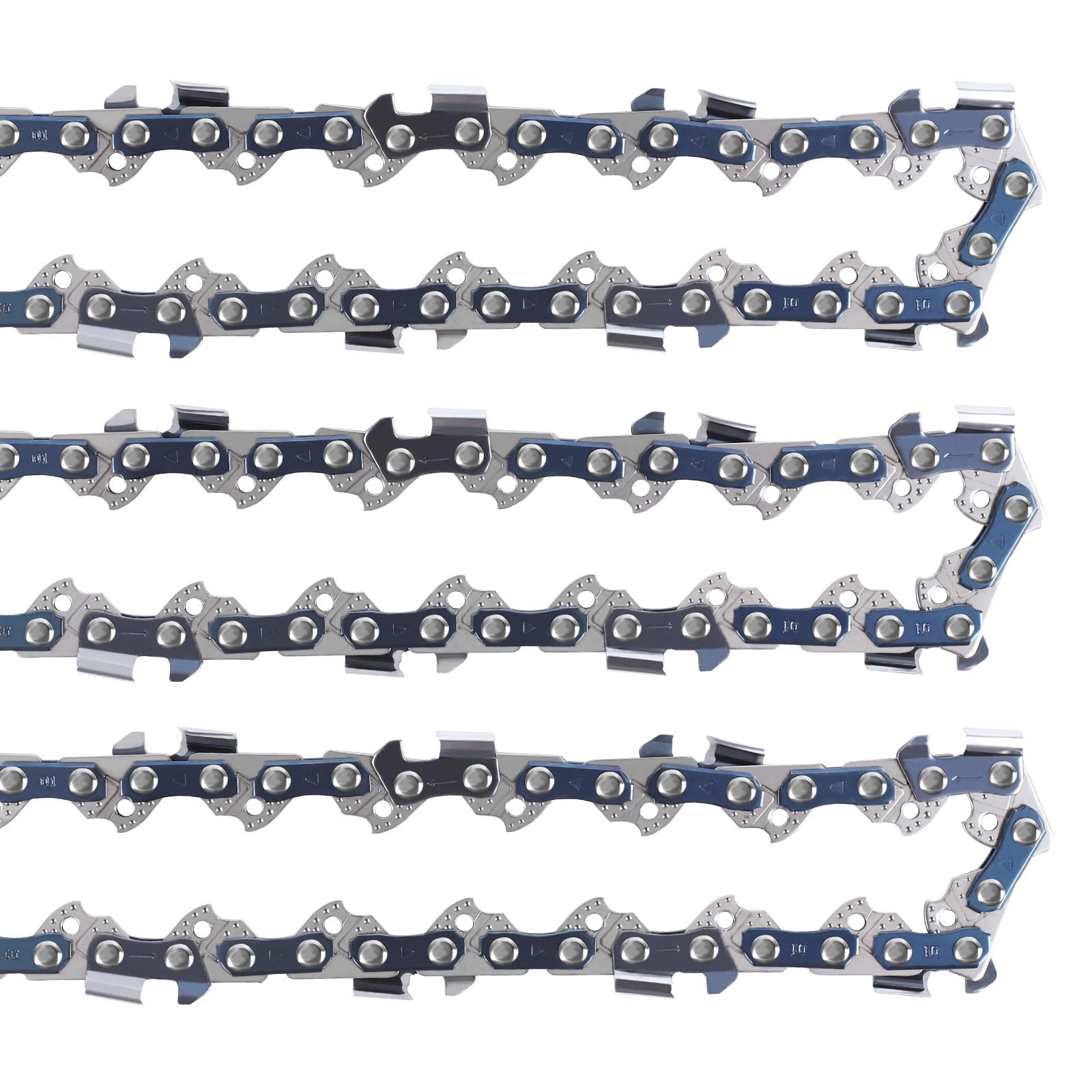 T.TAOMI front packaging showing 28-inch chains and benefits for reliable cutting