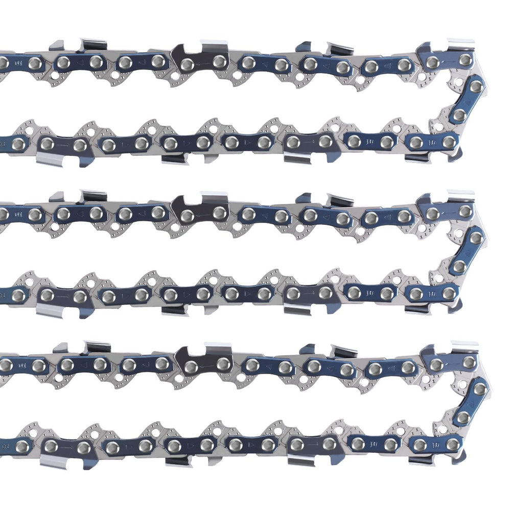 T.TAOMI front packaging showing 28-inch chains and benefits for reliable cutting